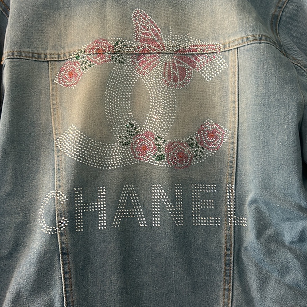 Cisono denim Chanel jacket - Picture 4 of 4